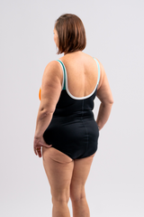 Woman's Empowered One Piece - Mash Up Inspire/Black