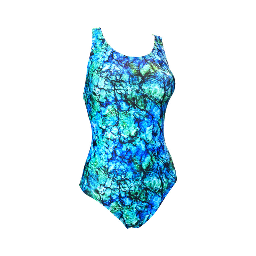 Ladies Chlorine Proof One Piece - Reflections