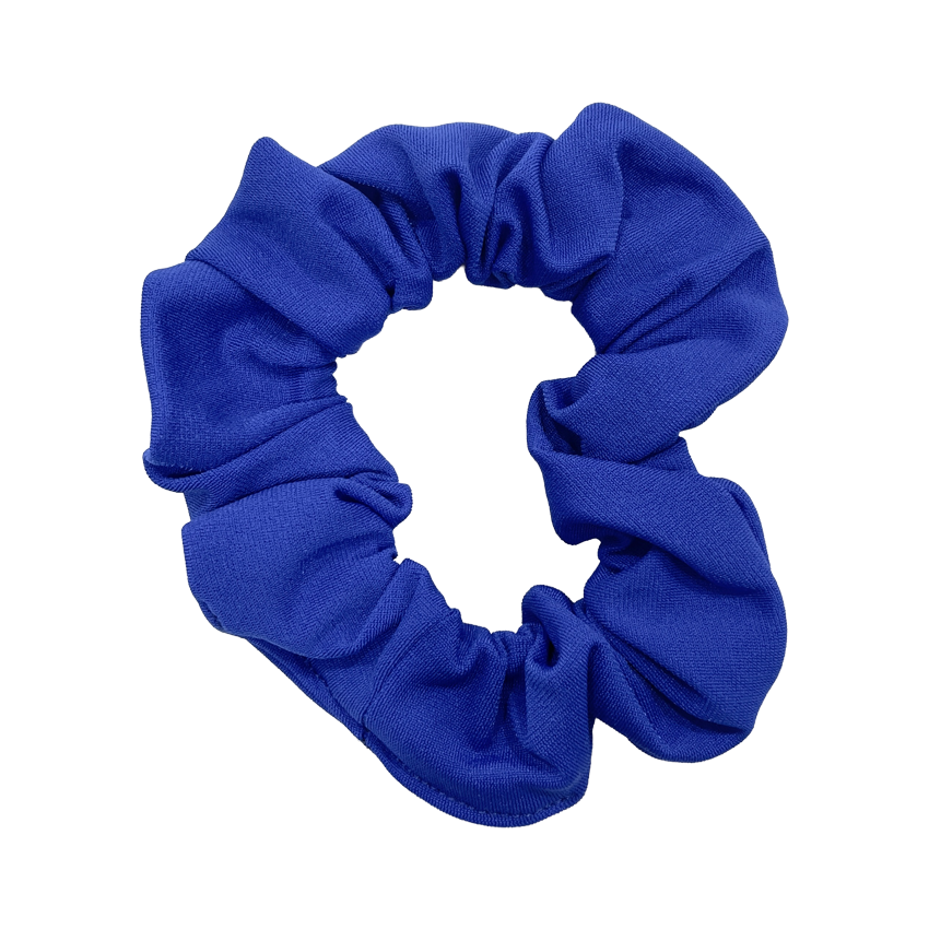 Chlorine Proof Swim Scrunchie - Royal Blue