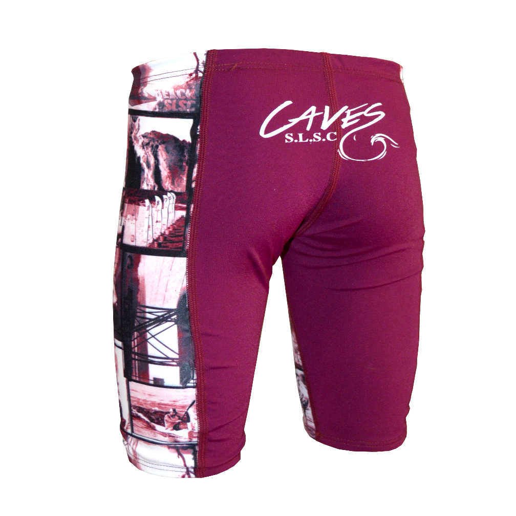 Caves Beach SLSC Boys Knicks - Fashion Fish Swimwear