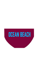 Ocean Beach SLSC Boys/Mens PLAIN Briefs - FashionFishDesigns