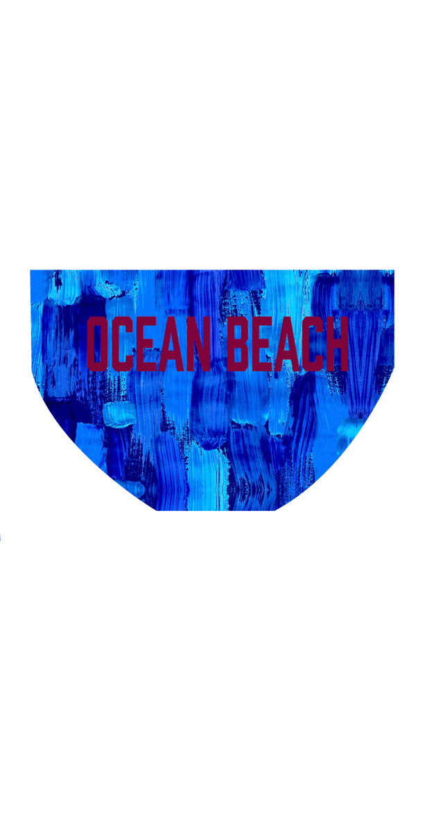 Ocean Beach SLSC Boys/Mens PRINT Brief - FashionFishDesigns