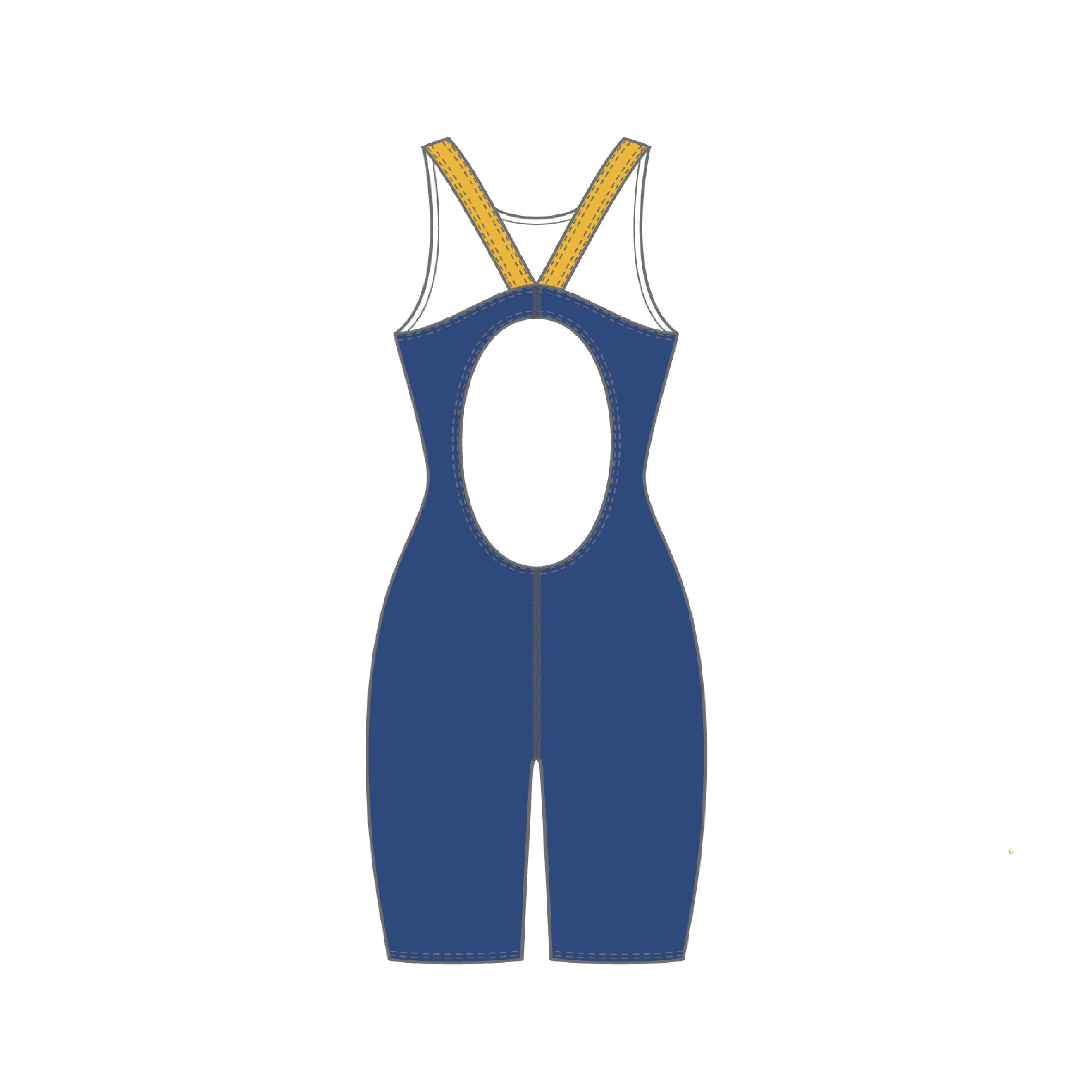 Ladies Chlorine Proof Leg Suit - Shellharbour SLSC