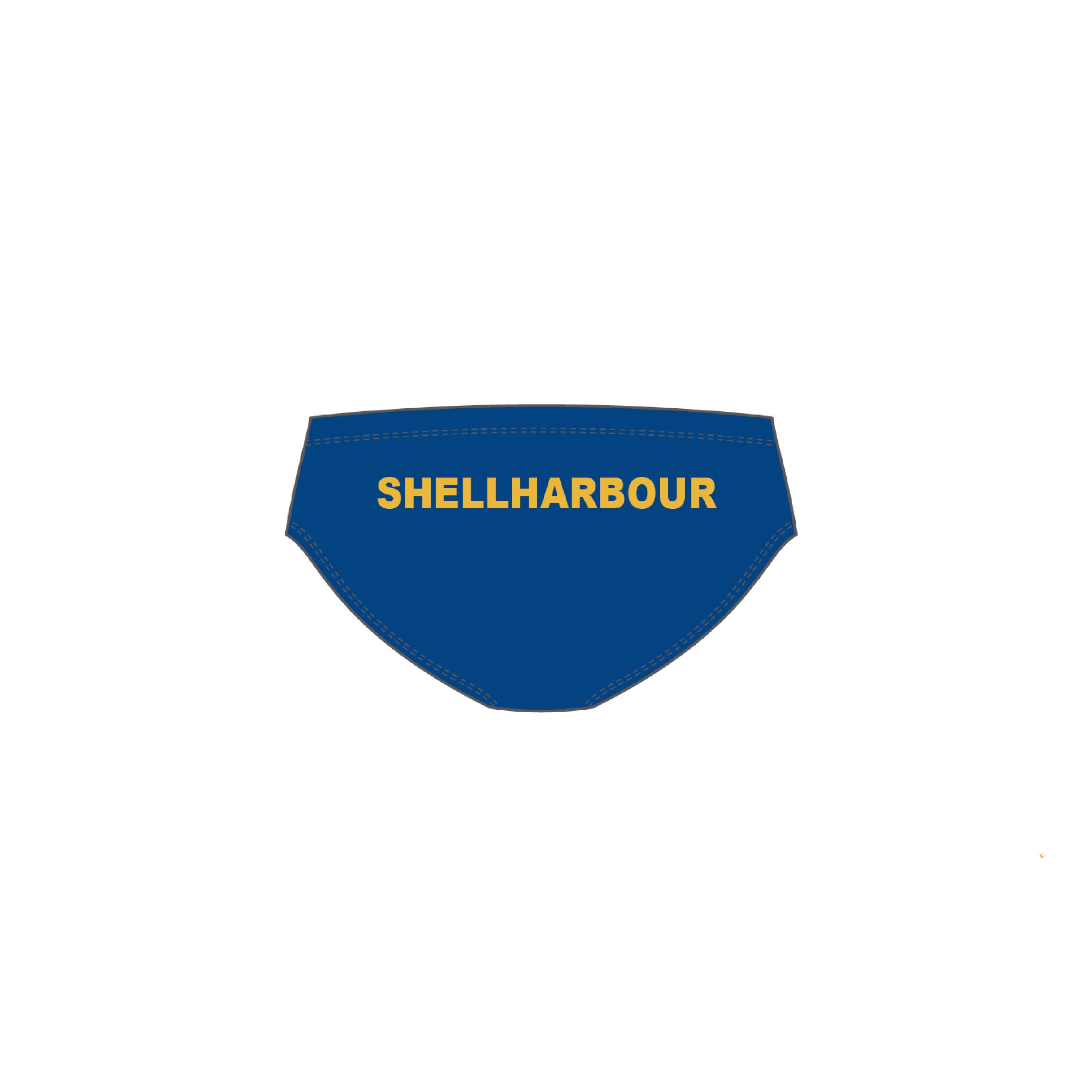 Boys/Men's Chlorine Proof Briefs -Shellharbour SLSC