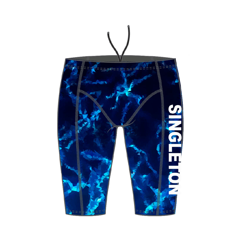 Boys/Mens Swim Jammers- Chlorine Resistant Swimwear - Singleton Swim Club