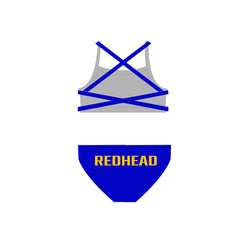 Girls Chlorine Proof Two Piece - Redhead SLSC