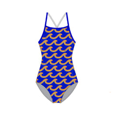 Ladies Chlorine Proof One Piece - Redhead SLSC