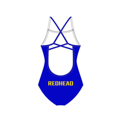 Ladies Chlorine Proof One Piece - Plain Redhead SLSC